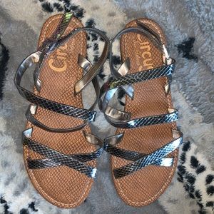 Circus by Sam Edelman Silver Sandals — 8